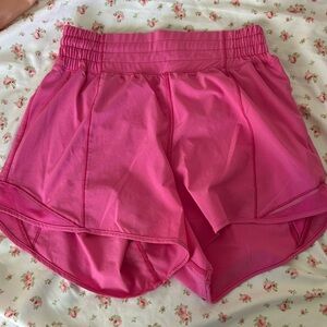 Women’s Hotty Hot High-Rise Lined Short 4" Lululemon Hot Pink